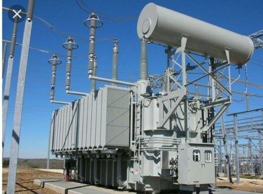 Step-up Power Transformer in a Generating Station