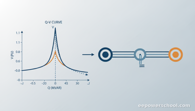Study of Voltage Stability using Q-V Curves in Power World Simulator