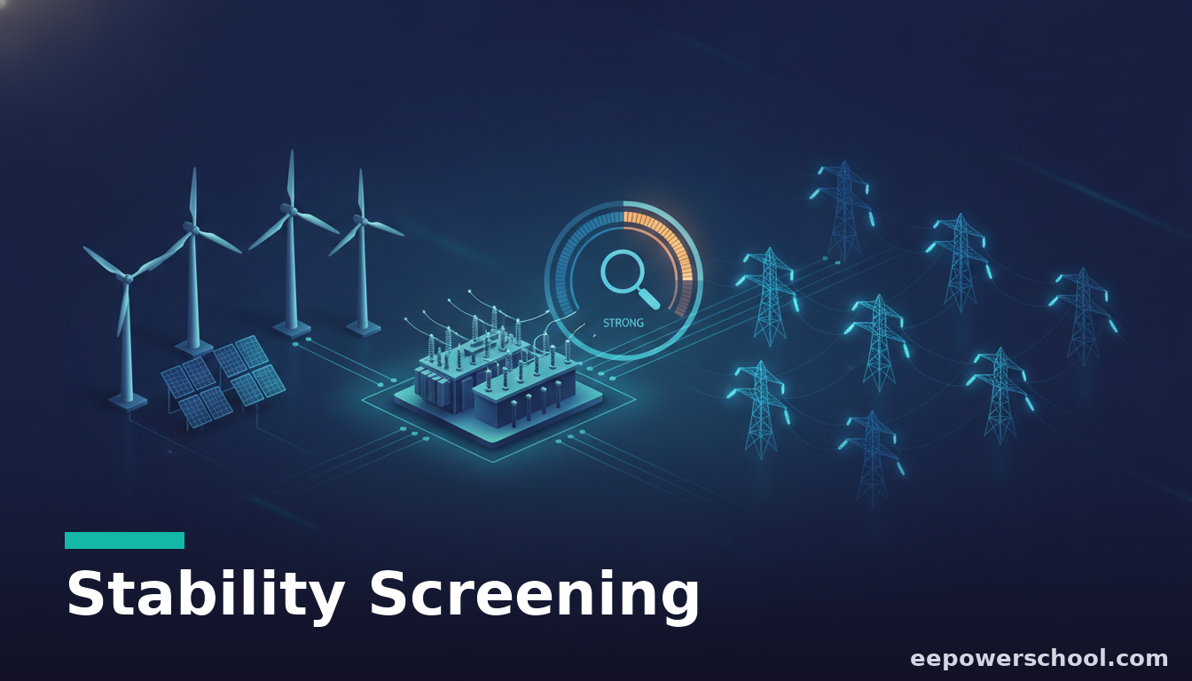 Stability screening for IBR-rich systems: assessing whether a weak grid can host a cluster of inverter plants